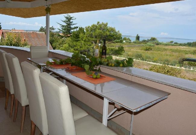 Ferienwohnung in Vrsi - Ferienwohnung in Vrsi mit Meerblick, Terrasse, Klimaanlage, W-LAN (4824-7) Ferienwohnung in Vrsi - Ferienwohnung in Vrsi mit Meerblick, Terrasse, Klimaanlage, W-LAN (4824-7)