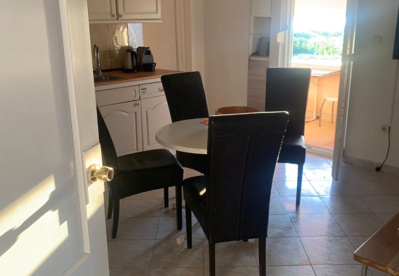 Ferienwohnung in Vrsi - Ferienwohnung in Vrsi mit Meerblick, Terrasse, Klimaanlage, W-LAN (4824-7)