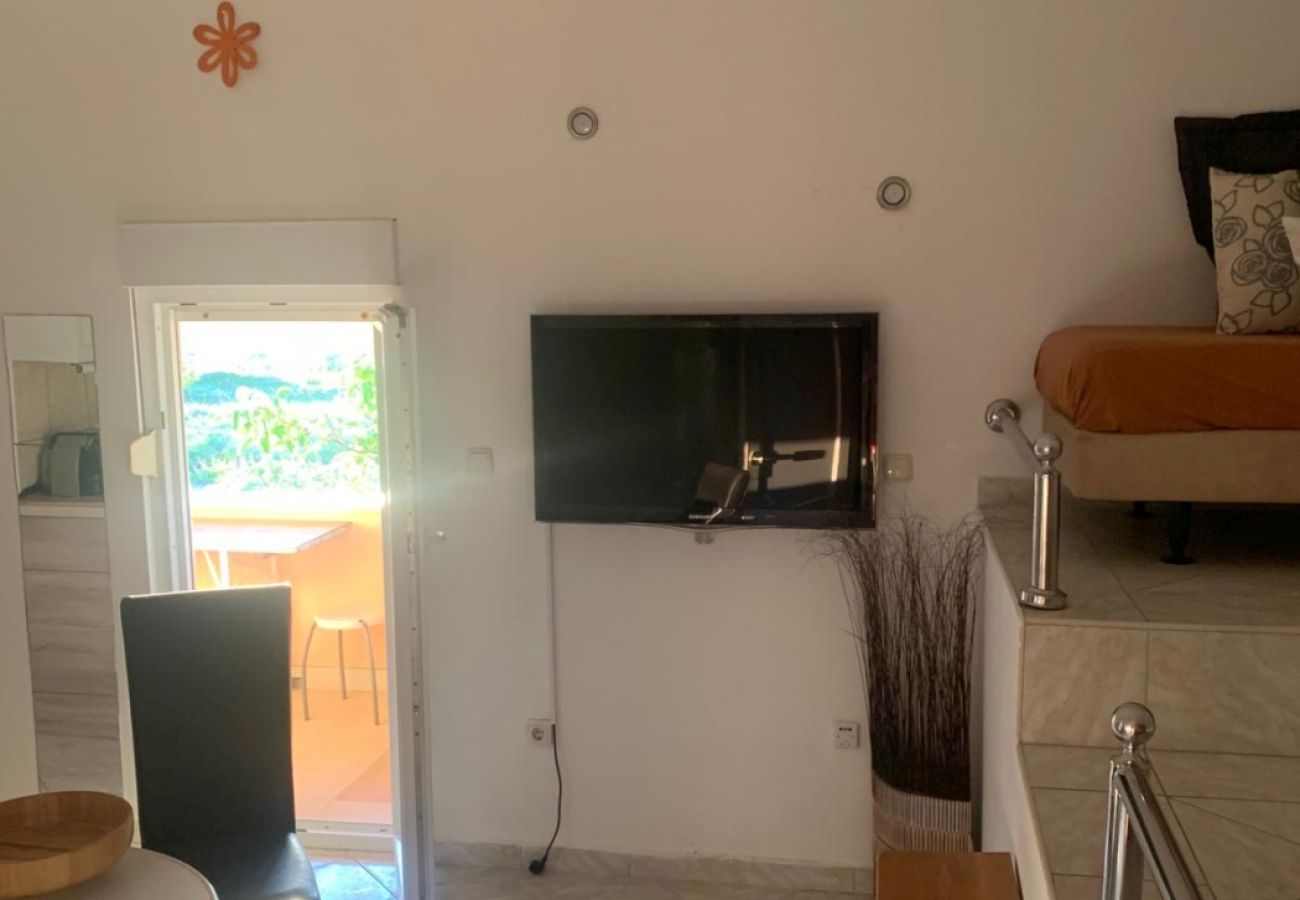 Ferienwohnung in Vrsi - Ferienwohnung in Vrsi mit Meerblick, Terrasse, Klimaanlage, W-LAN (4824-7)