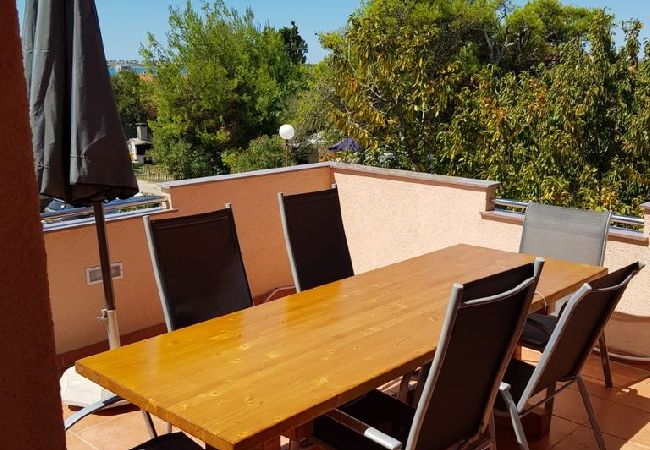 Ferienwohnung in Vrsi - Ferienwohnung in Vrsi mit Meerblick, Terrasse, Klimaanlage, W-LAN (4836-2) Ferienwohnung in Vrsi - Ferienwohnung in Vrsi mit Meerblick, Terrasse, Klimaanlage, W-LAN (4836-2)