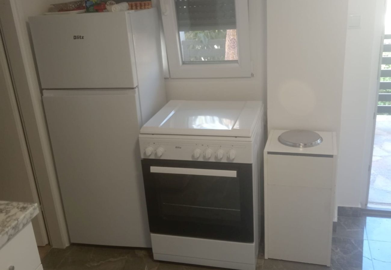 Ferienwohnung in Ždrelac - Ferienwohnung in Ždrelac mit Balkon, Klimaanlage, W-LAN, Spülmaschine (4834-3)