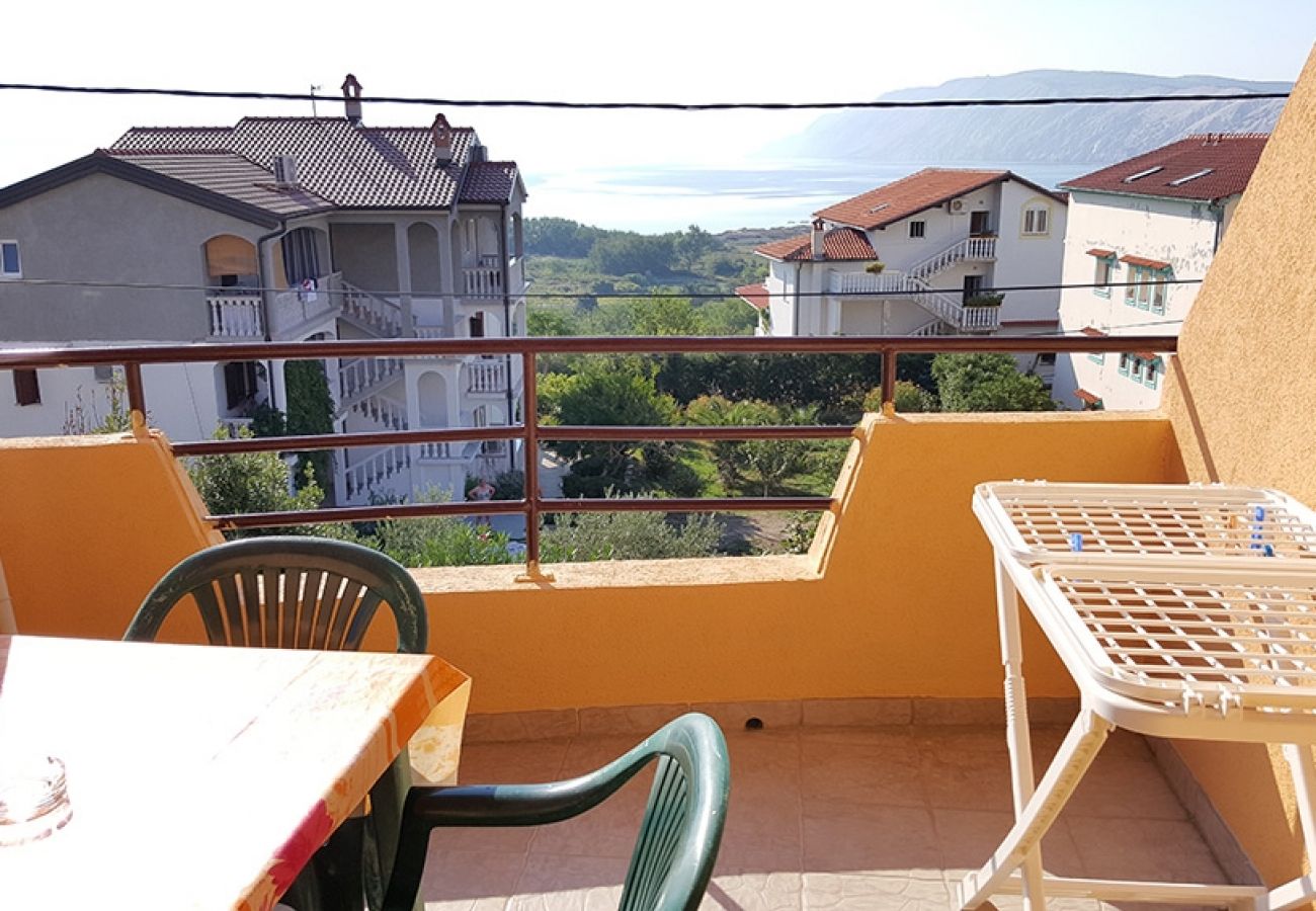 Ferienwohnung in Lopar - Ferienwohnung in Lopar mit Meerblick, Balkon, Klimaanlage, W-LAN (4842-3)