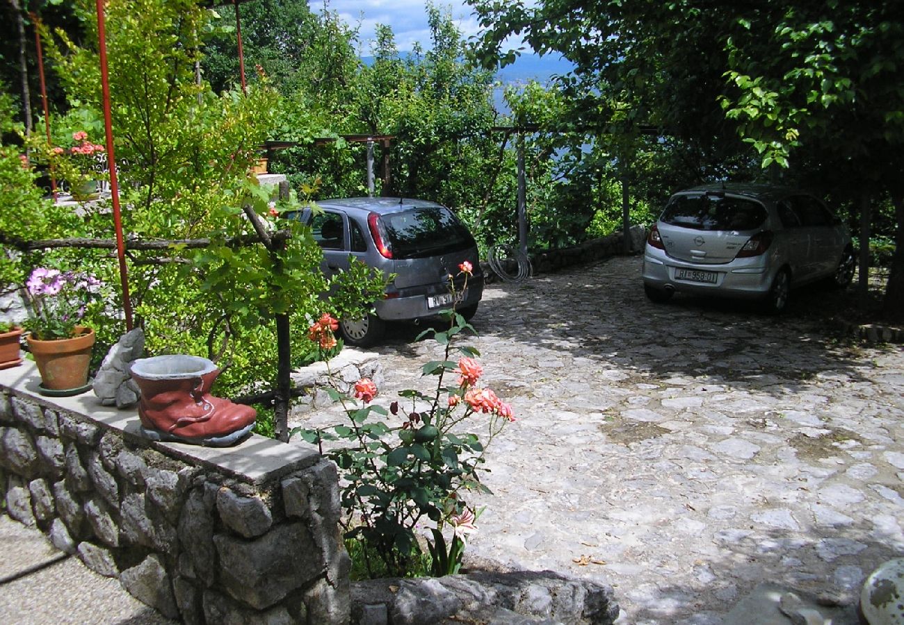 Ferienwohnung in Icici - Ferienwohnung in Ičići mit Meerblick, Terrasse, W-LAN (4870-1)