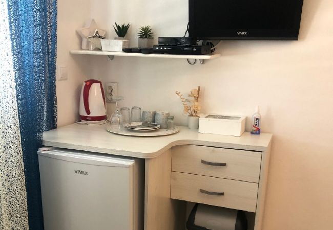 Zimmeranmietung in Hvar - Zimmer in Hvar-Stadt mit Meerblick, Balkon, Klimaanlage, W-LAN (4858-5) Zimmeranmietung in Hvar - Zimmer in Hvar-Stadt mit Meerblick, Balkon, Klimaanlage, W-LAN (4858-5)