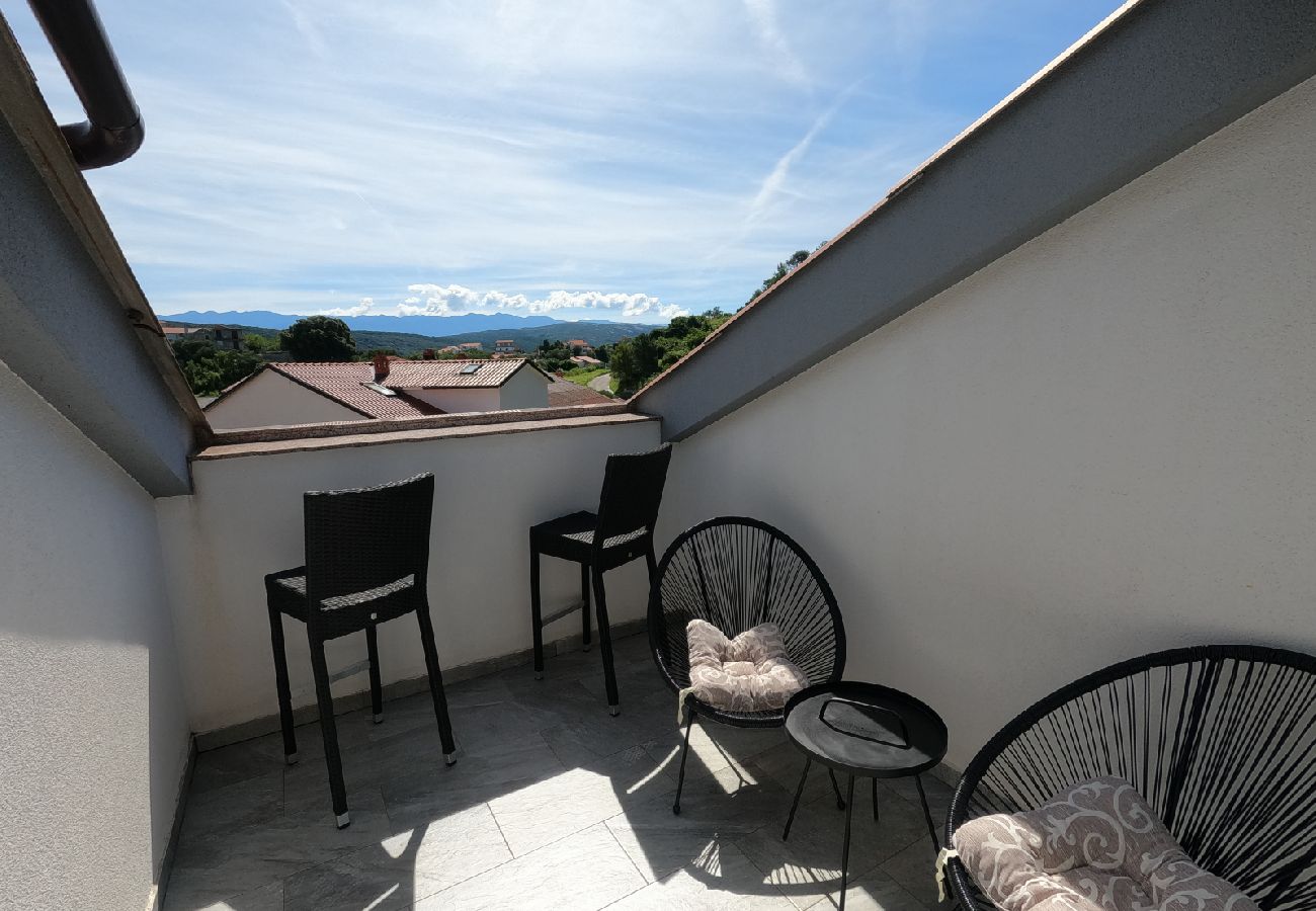 Ferienwohnung in Supetarska Draga - Ferienwohnung in Supetarska Draga mit Meerblick, Balkon, Klimaanlage, W-LAN (4861-1)