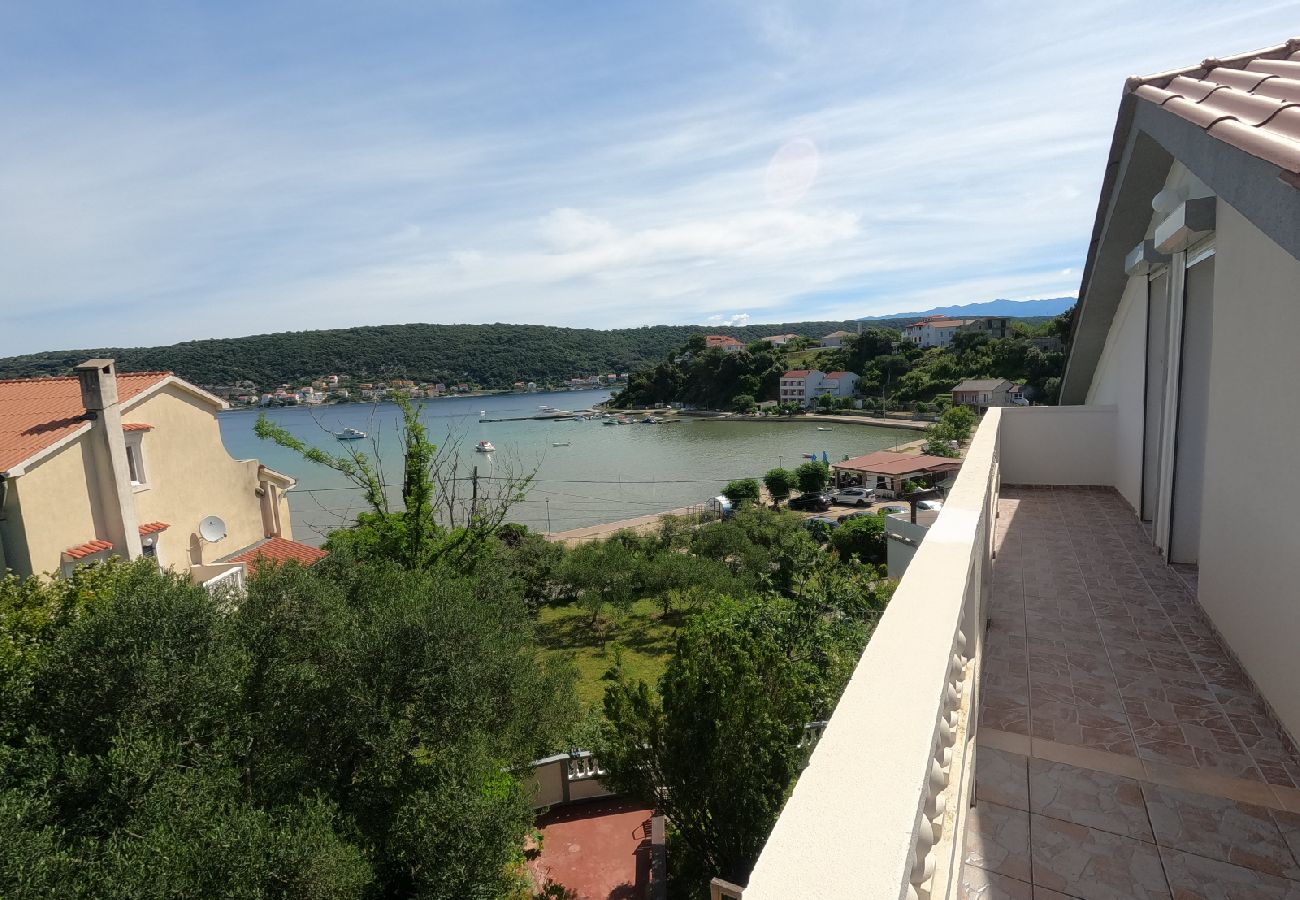 Ferienwohnung in Supetarska Draga - Ferienwohnung in Supetarska Draga mit Meerblick, Balkon, Klimaanlage, W-LAN (4861-1)