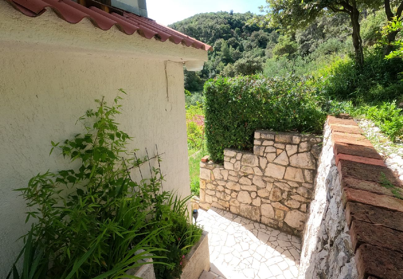 Ferienwohnung in Supetarska Draga - Ferienwohnung in Supetarska Draga mit Meerblick, Balkon, Klimaanlage, W-LAN (4861-1)