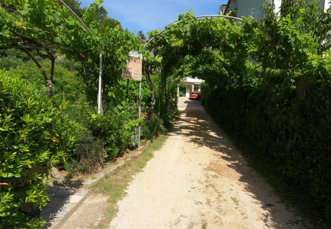 Ferienwohnung in Supetarska Draga - Ferienwohnung in Supetarska Draga mit Meerblick, Balkon, Klimaanlage, W-LAN (4861-1)