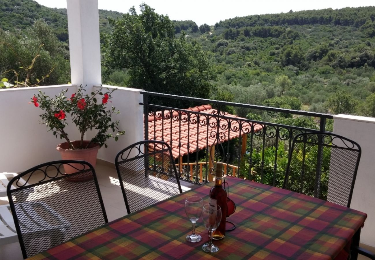 Ferienwohnung in Okrug Donji - Ferienwohnung in Okrug Donji mit Terrasse, Klimaanlage, W-LAN, Waschmaschine (4864-1)