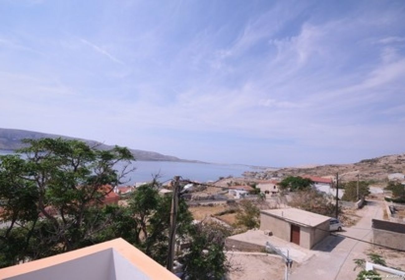 Ferienwohnung in Metajna - Ferienwohnung in Metajna mit Meerblick, Balkon, Klimaanlage, W-LAN (4890-1)