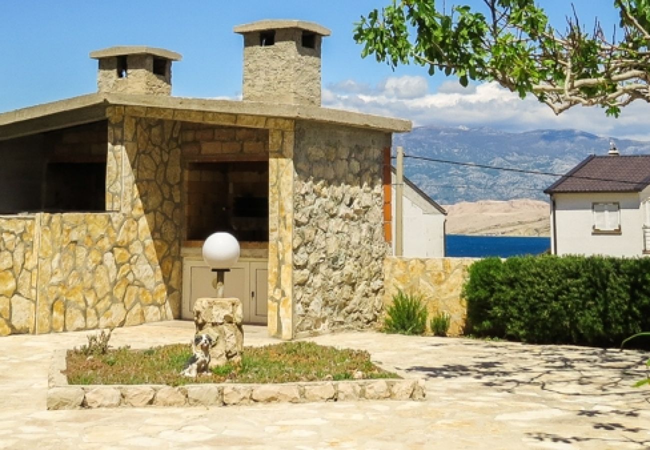 Ferienwohnung in Pag - Ferienwohnung in Pag mit Meerblick, Terrasse, Klimaanlage, W-LAN (4891-1)