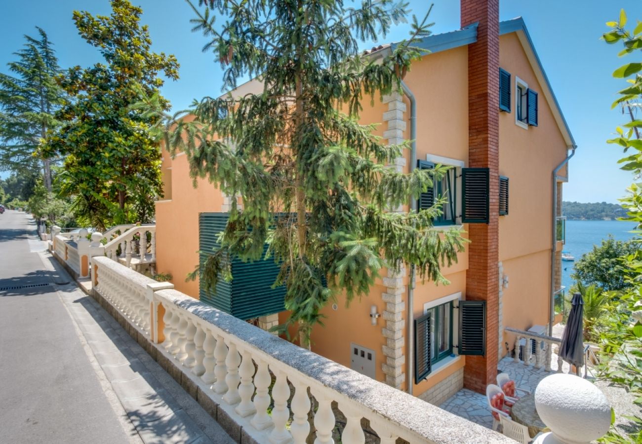 Ferienwohnung in Mali Lošinj - Ferienwohnung in Mali Lošinj mit Meerblick, Balkon, Klimaanlage, W-LAN (4896-4)