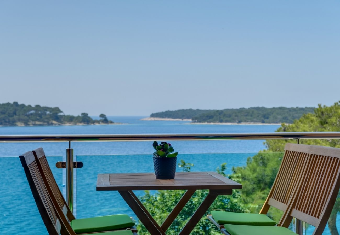 Ferienwohnung in Mali Lošinj - Ferienwohnung in Mali Lošinj mit Meerblick, Balkon, Klimaanlage, W-LAN (4896-2)