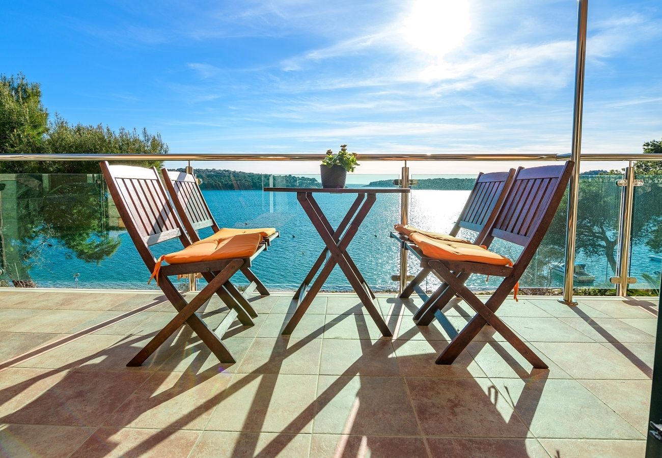 Ferienwohnung in Mali Lošinj - Ferienwohnung in Mali Lošinj mit Meerblick, Balkon, Klimaanlage, W-LAN (4896-1)