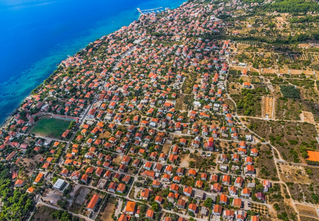 Ferienwohnung in Orebic - Ferienwohnung in Orebić mit Meerblick, Balkon, Klimaanlage, W-LAN (4934-4)