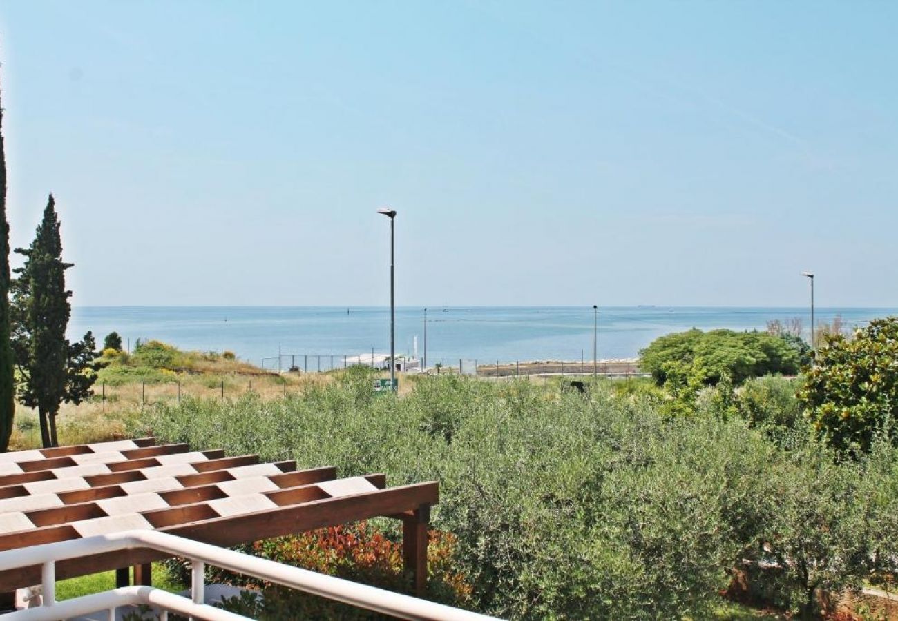 Ferienwohnung in Zambratija - Ferienwohnung in Zambratija mit Meerblick, Balkon, Klimaanlage, W-LAN (4961-3)