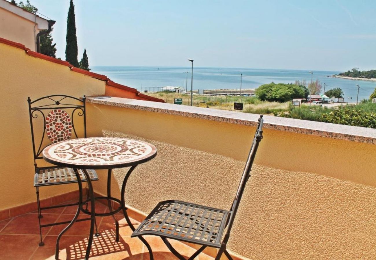 Ferienwohnung in Zambratija - Ferienwohnung in Zambratija mit Meerblick, Balkon, Klimaanlage, W-LAN (4961-3)