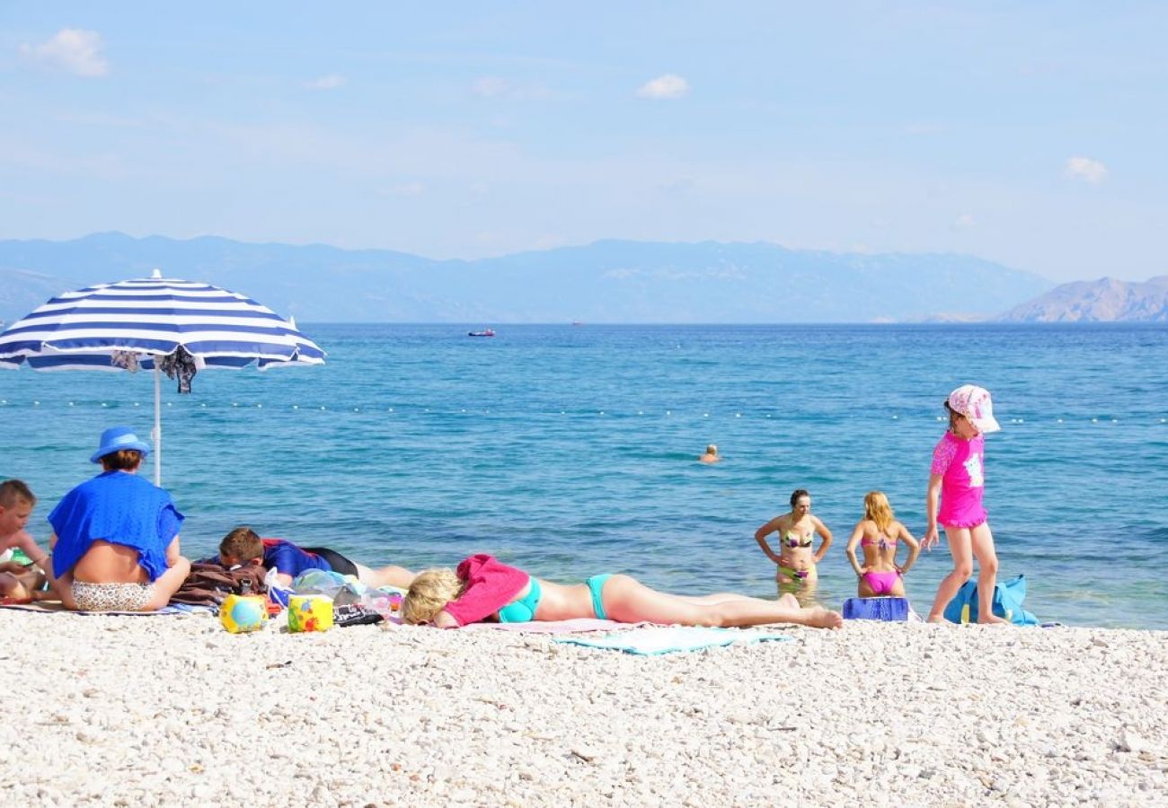 Ferienwohnung in Crikvenica - Ferienwohnung in Crikvenica mit Meerblick, Balkon, Klimaanlage, W-LAN (4973-1)