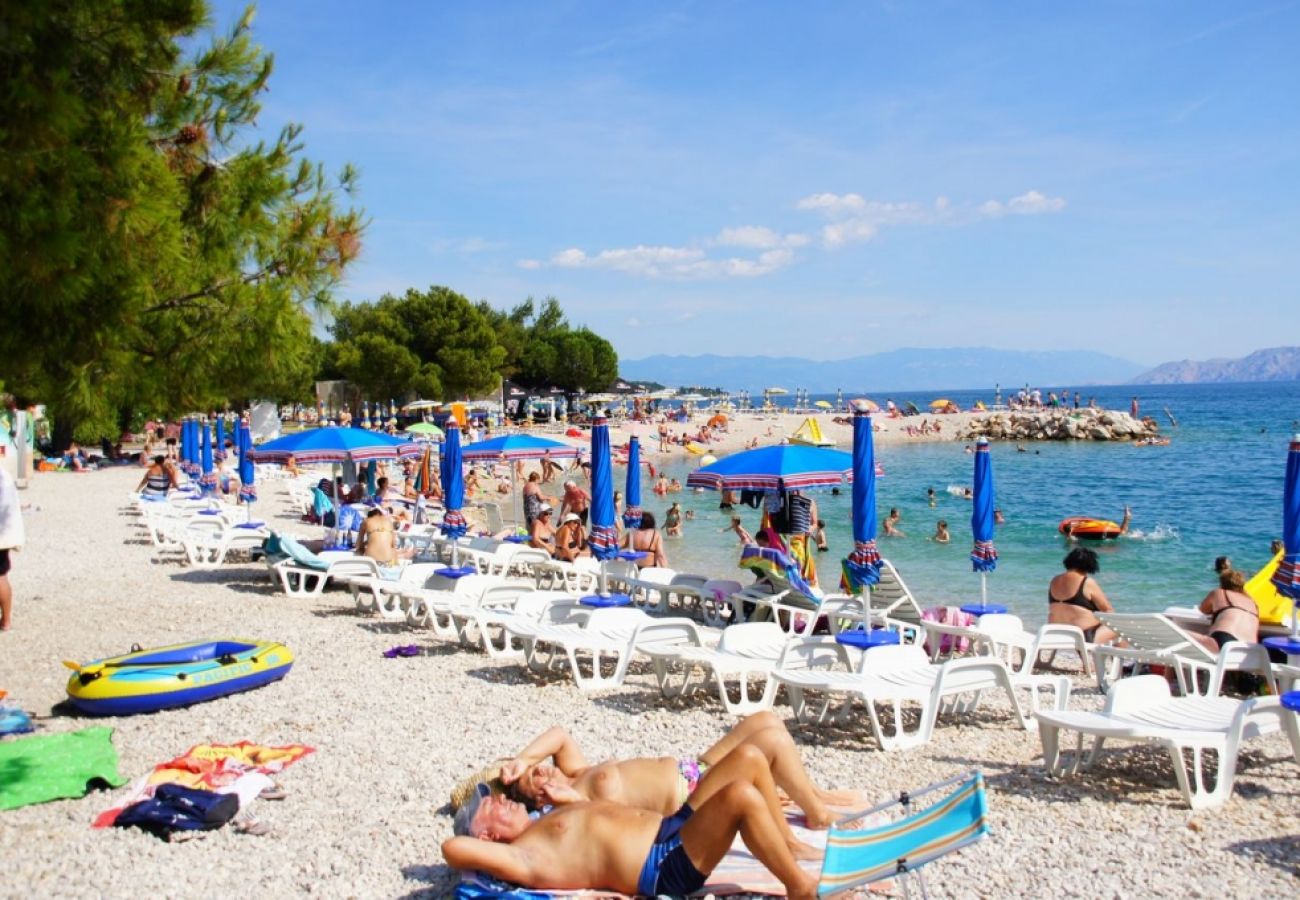 Ferienwohnung in Crikvenica - Ferienwohnung in Crikvenica mit Meerblick, Balkon, Klimaanlage, W-LAN (4973-1)