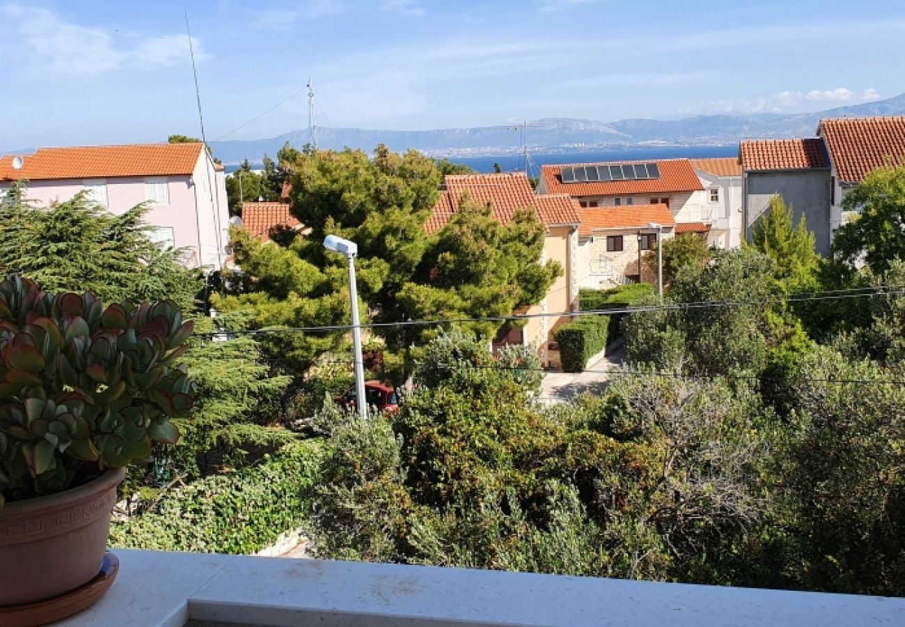 Ferienwohnung in Supetar - Ferienwohnung in Supetar mit Meerblick, Balkon, Klimaanlage, W-LAN (4998-1)