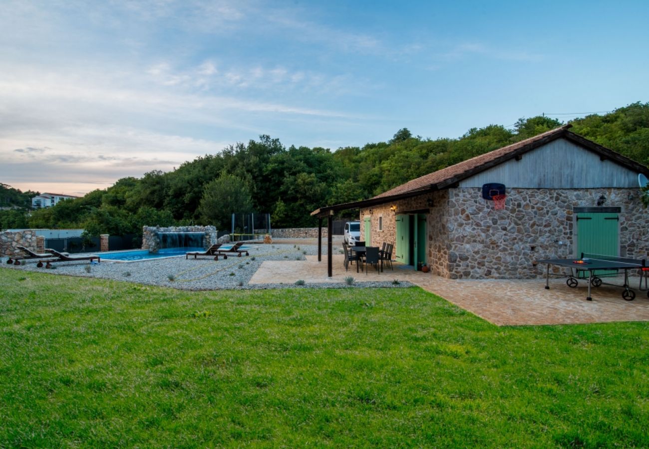 Ferienhaus in Vrbnik - Ferienhaus in Vrbnik mit Klimaanlage, W-LAN, Spülmaschine (4791-1)