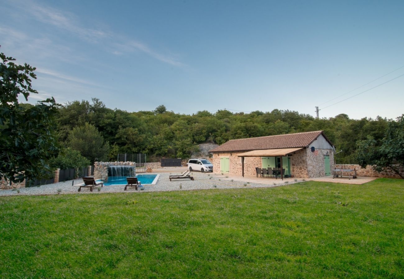 Ferienhaus in Vrbnik - Ferienhaus in Vrbnik mit Klimaanlage, W-LAN, Spülmaschine (4791-1)