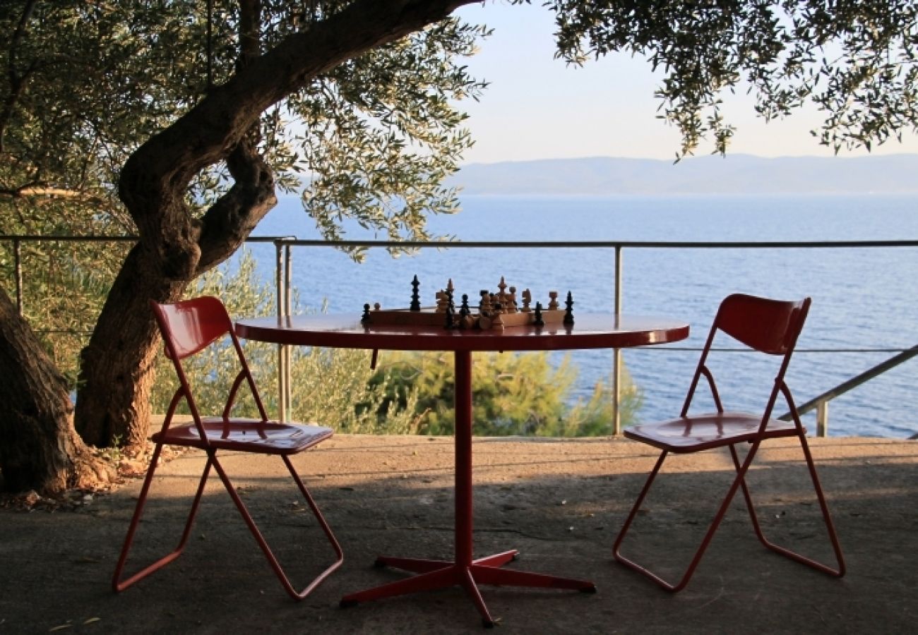 Ferienhaus in Pisak - Ferienhaus in Pisak mit Meerblick, Terrasse, Klimaanlage, W-LAN (5023-1)