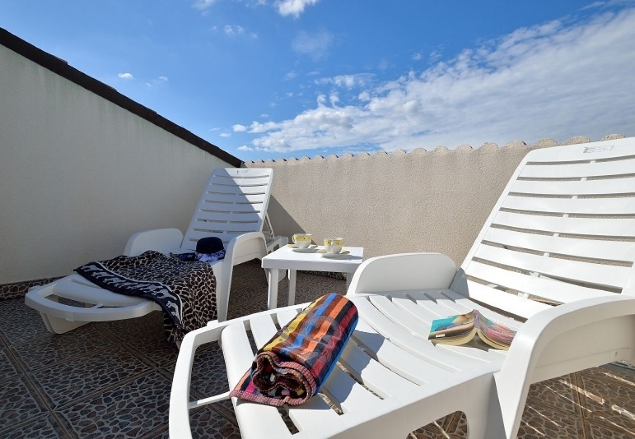 Ferienhaus in Medulin - Ferienhaus in Medulin mit Meerblick, Terrasse, Klimaanlage, W-LAN (3486-4)