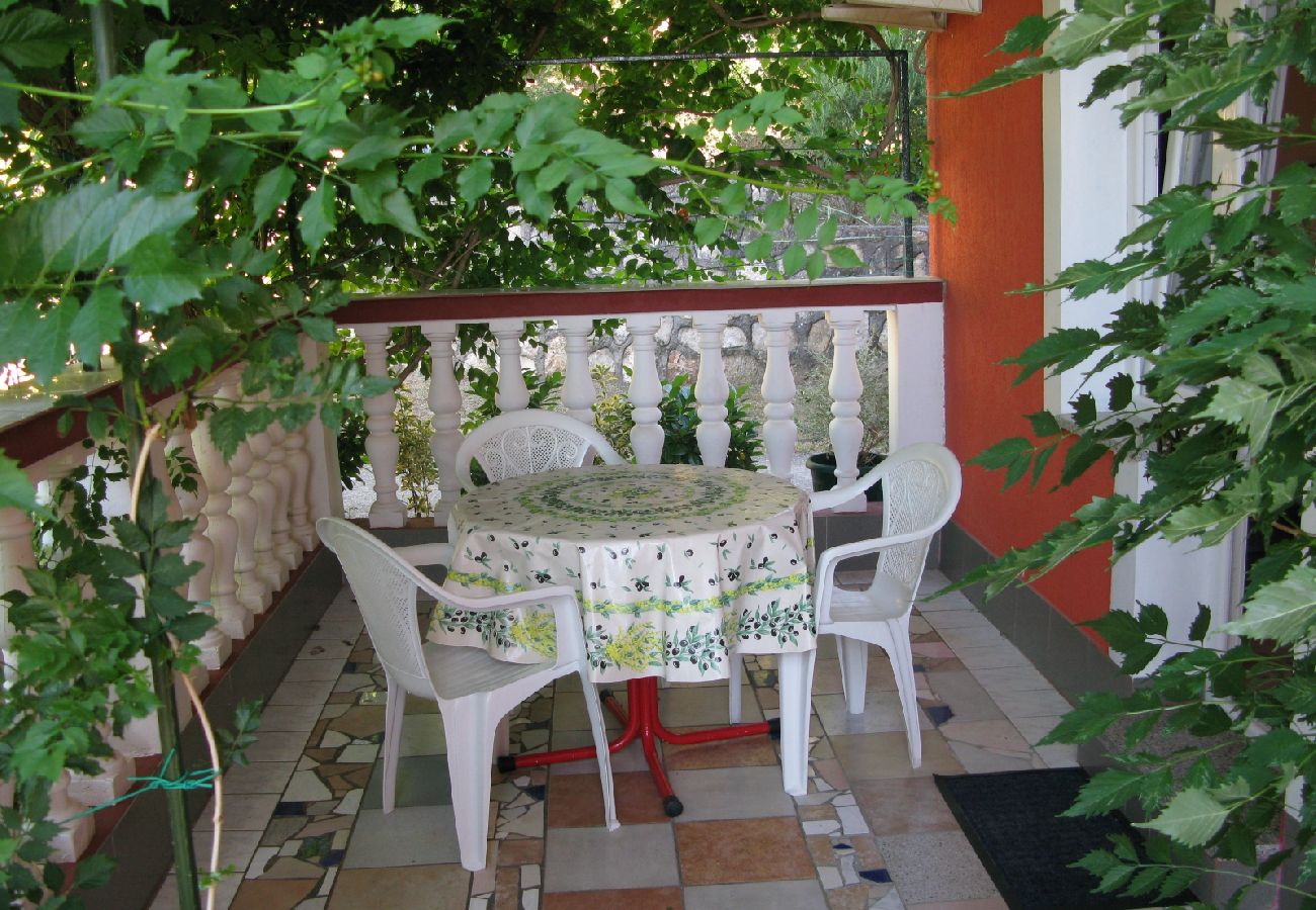 Ferienwohnung in Lopar - Ferienwohnung in Lopar mit Terrasse, Klimaanlage, W-LAN, Waschmaschine (4229-3)