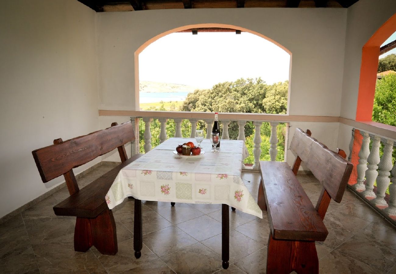 Ferienwohnung in Lopar - Ferienwohnung in Lopar mit Meerblick, Loggia, Klimaanlage, W-LAN (4229-6)