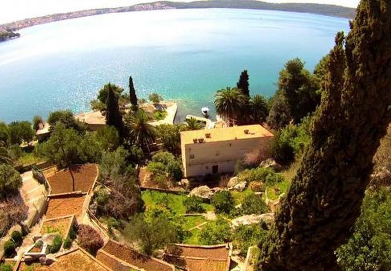 Ferienwohnung in Trogir - Ferienwohnung in Trogir mit Meerblick, Balkon, Klimaanlage, W-LAN (5055-2)