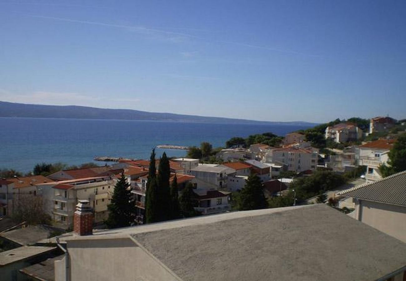 Ferienwohnung in Duce - Ferienwohnung in Duće mit Meerblick, Balkon, Klimaanlage, W-LAN (5060-2)