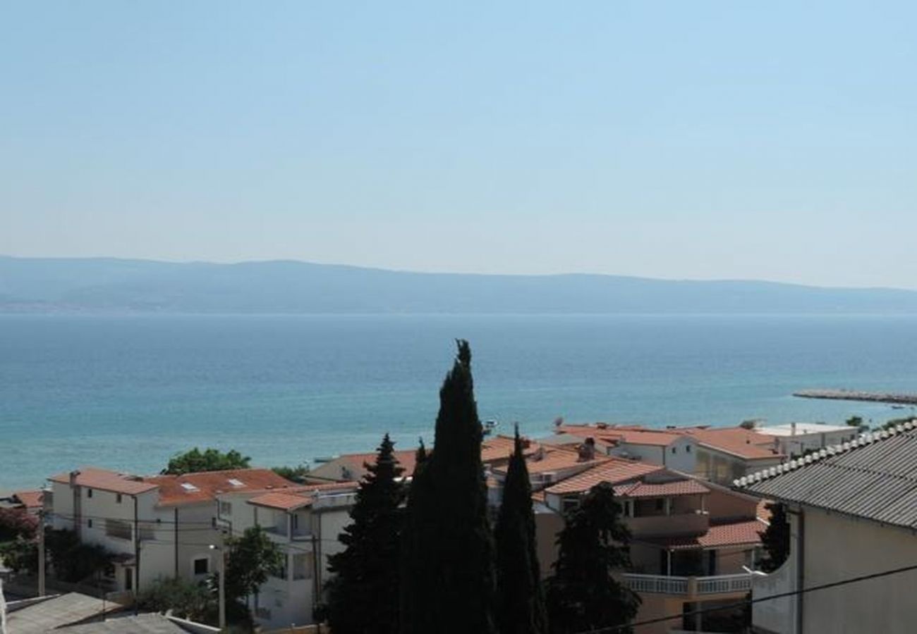 Ferienwohnung in Duce - Ferienwohnung in Duće mit Meerblick, Balkon, Klimaanlage, W-LAN (5067-3)