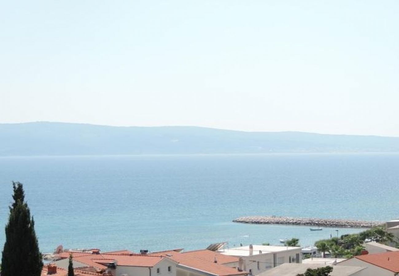 Ferienwohnung in Duce - Ferienwohnung in Duće mit Meerblick, Balkon, Klimaanlage, W-LAN (5067-2)