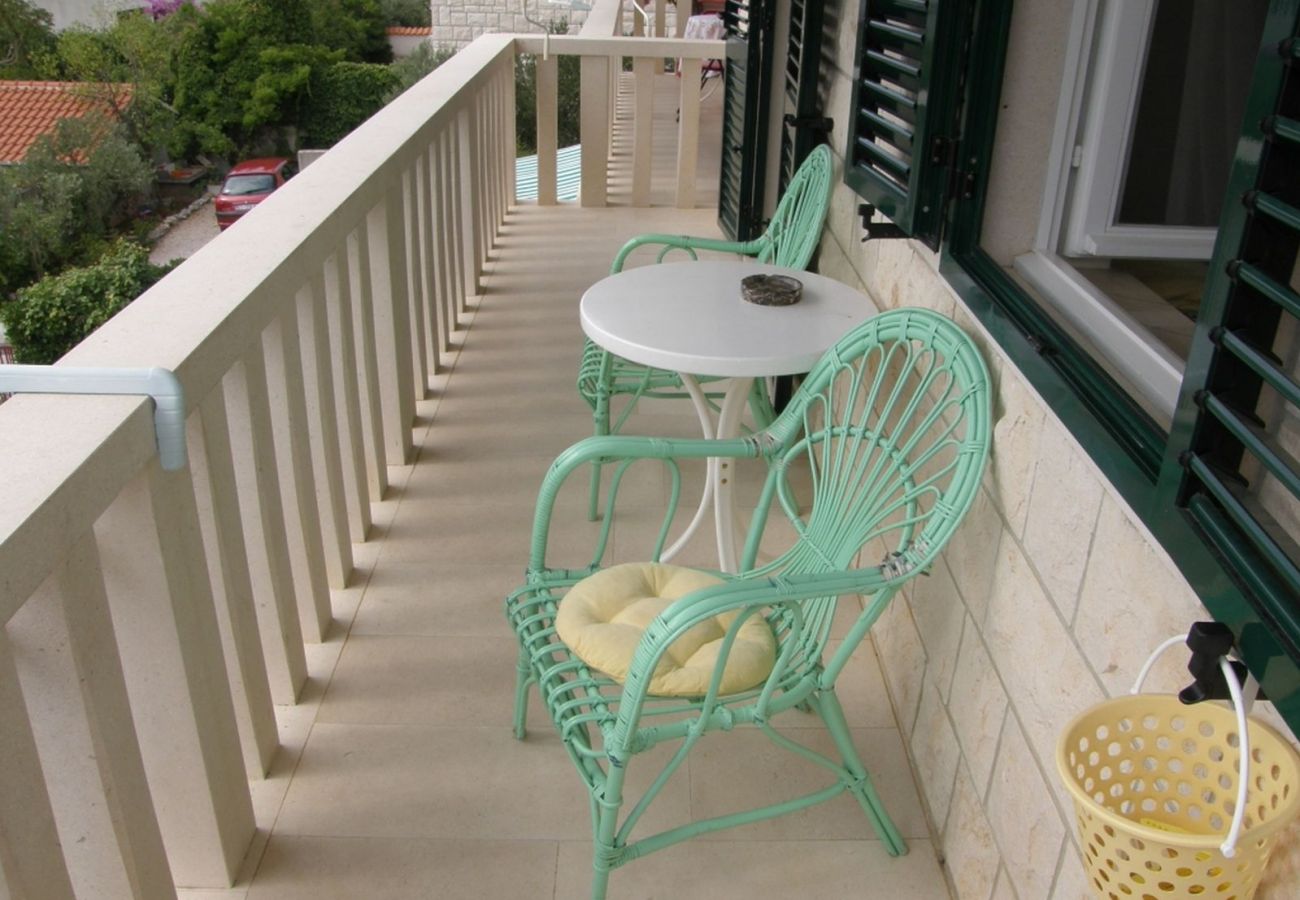 Ferienwohnung in Bol - Ferienwohnung in Bol mit Meerblick, Balkon, Klimaanlage, W-LAN (3416-2)