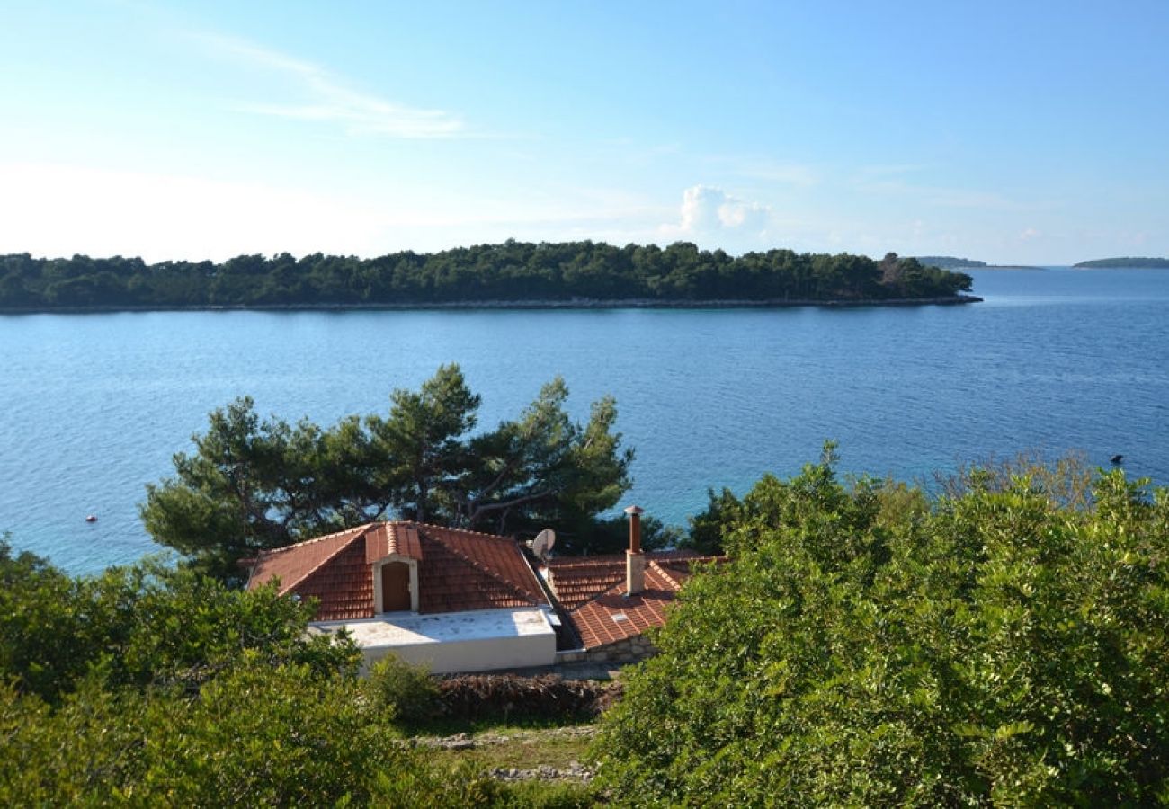 Ferienhaus in Karbuni - Ferienhaus in Karbuni mit Meerblick, Balkon, Klimaanlage, W-LAN (5095-1)