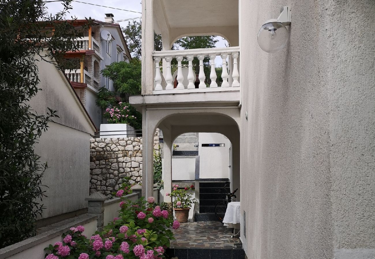 Ferienwohnung in Lopar - Ferienwohnung in Lopar mit Meerblick, Terrasse, W-LAN, Waschmaschine (593-2)