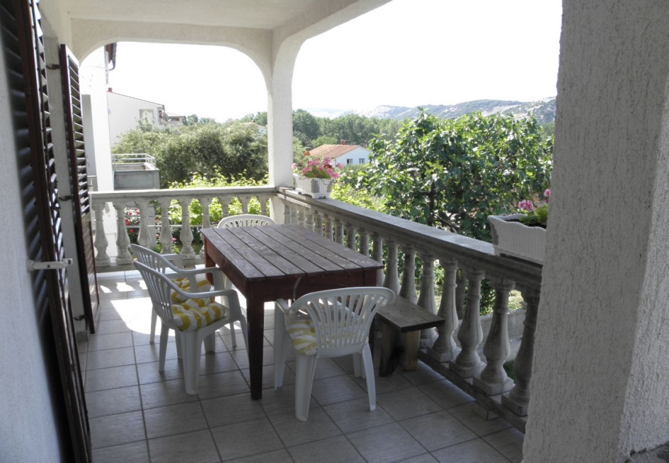 Ferienwohnung in Lopar - Ferienwohnung in Lopar mit Meerblick, Terrasse, W-LAN, Waschmaschine (593-1)