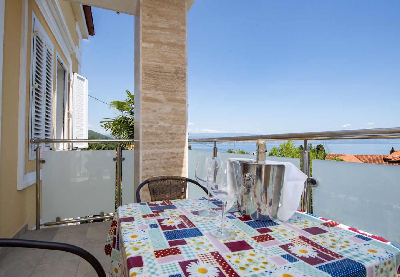 Ferienwohnung in Ika - Ferienwohnung in Ika mit Meerblick, Balkon, Klimaanlage, W-LAN (5025-4)