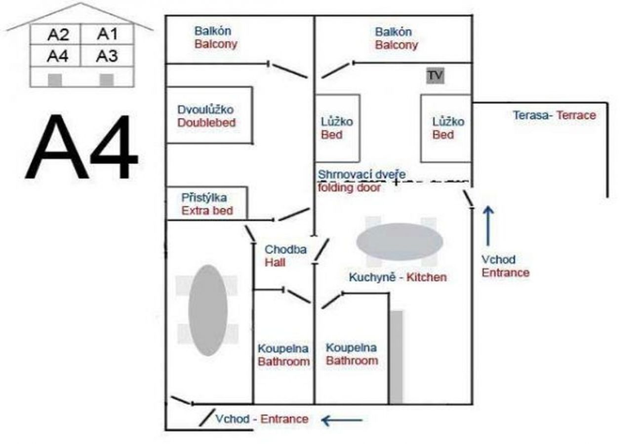 Ferienwohnung in Okrug Gornji - Ferienwohnung in Okrug Gornji mit Meerblick, Terrasse, Klimaanlage, W-LAN (5106-4)