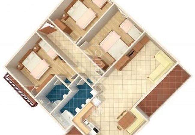 Ferienwohnung in Dugi Rat - Ferienwohnung in Dugi Rat mit Meerblick, Balkon, Klimaanlage, W-LAN (5113-3) Ferienwohnung in Dugi Rat - Ferienwohnung in Dugi Rat mit Meerblick, Balkon, Klimaanlage, W-LAN (5113-3)