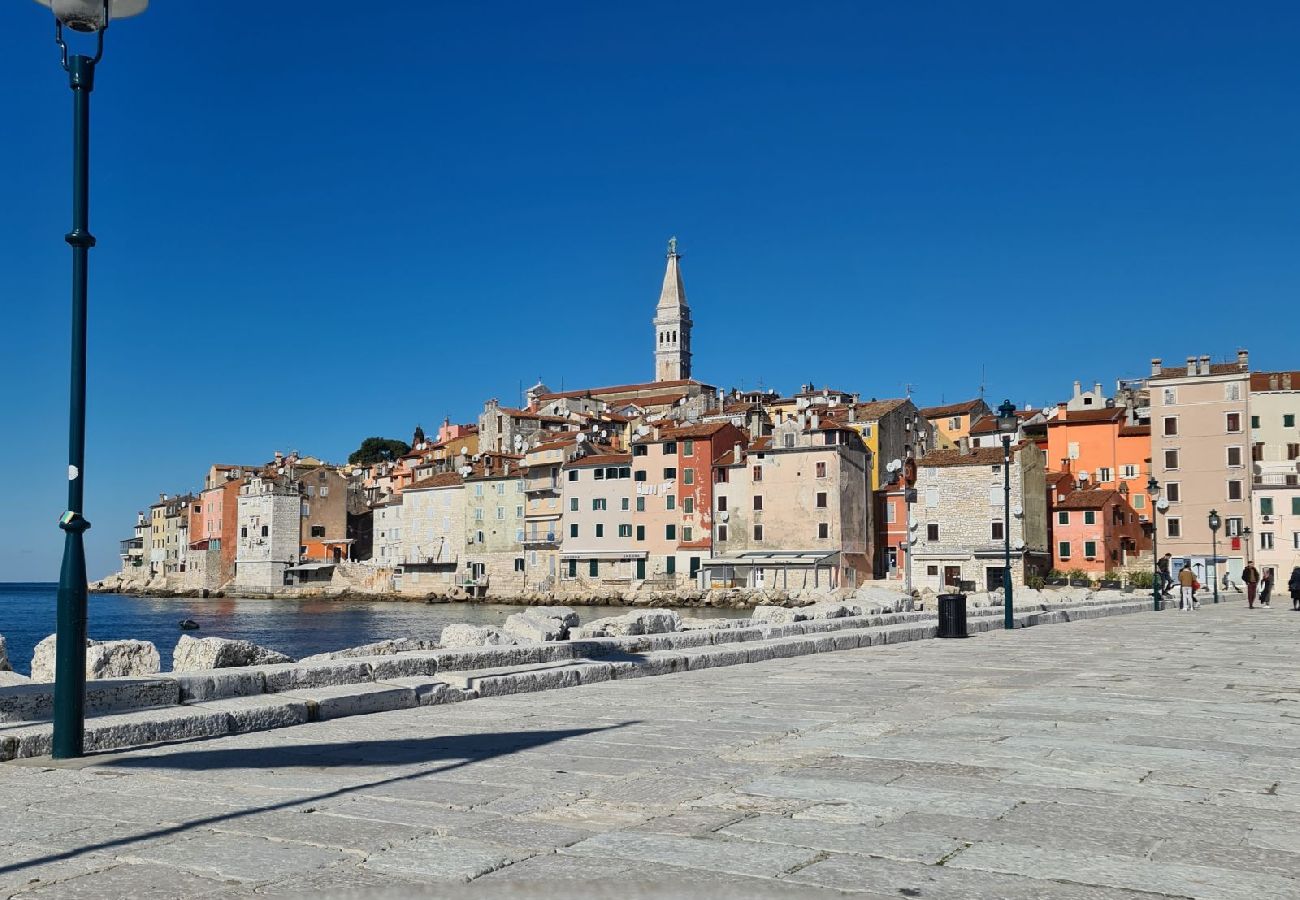 Ferienwohnung in Rovinj - Ferienwohnung in Rovinj mit Balkon, Klimaanlage, W-LAN, Waschmaschine (5116-2)