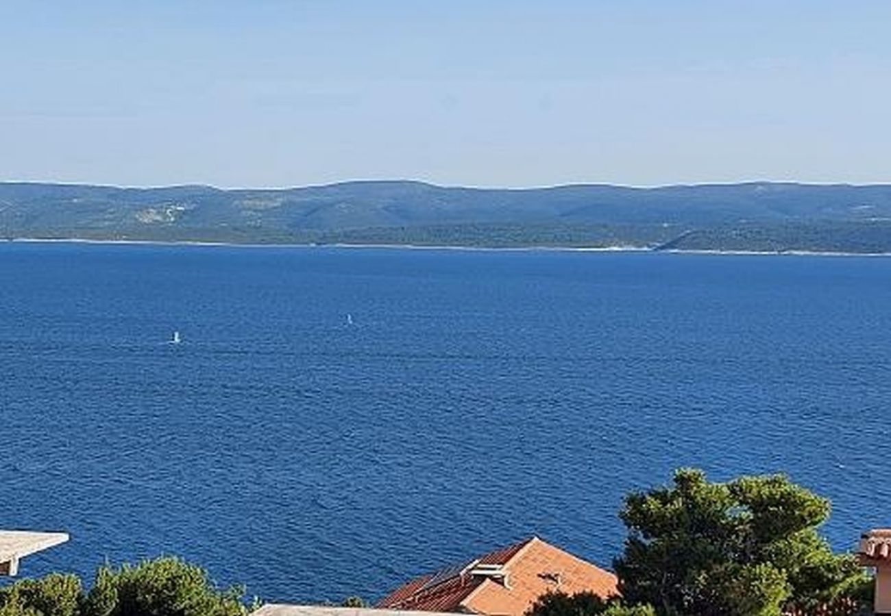 Ferienwohnung in Lokva Rogoznica - Ferienwohnung in Lokva Rogoznica mit Meerblick, Balkon, Klimaanlage, W-LAN (5118-6)