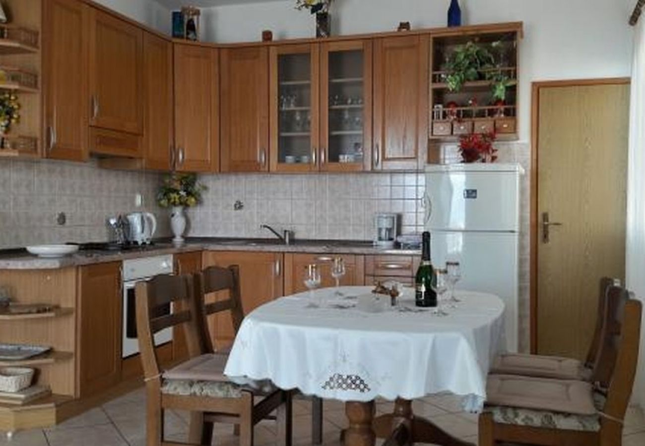 Ferienwohnung in Postira - Ferienwohnung in Postira mit Meerblick, Terrasse, Klimaanlage, W-LAN (5124-1)