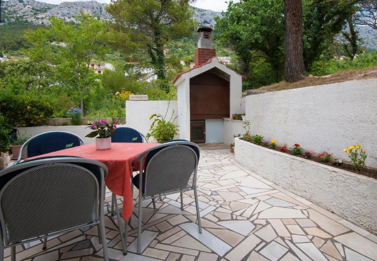 Ferienwohnung in Brela - Ferienwohnung in Brela mit Meerblick, Terrasse, Klimaanlage, W-LAN (5122-1)