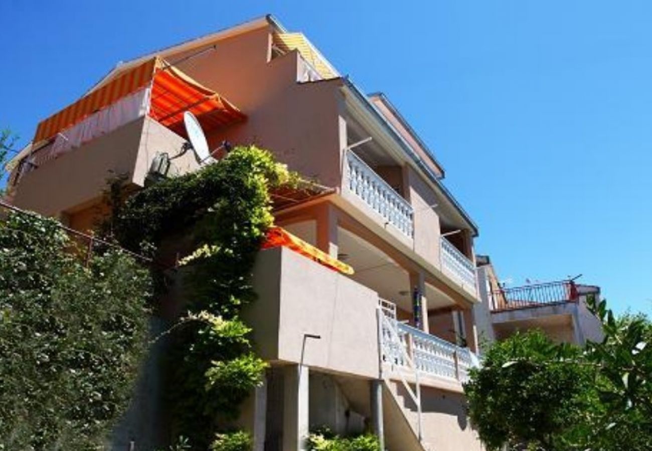 Ferienwohnung in Duce - Ferienwohnung in Duće mit Meerblick, Balkon, Klimaanlage, W-LAN (5128-1)