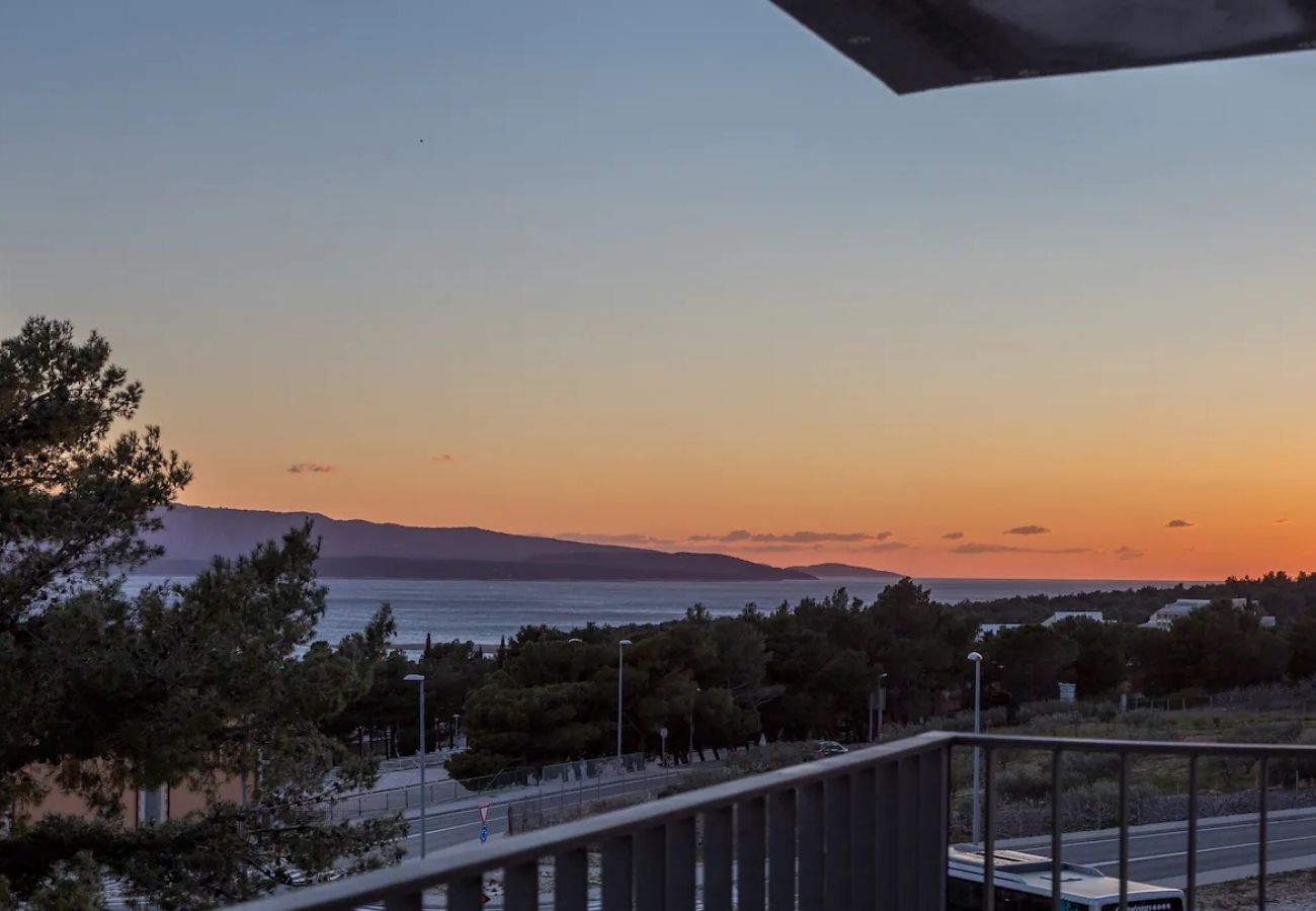 Ferienwohnung in Bol - Ferienwohnung in Bol mit Meerblick, Balkon, Klimaanlage, W-LAN (5127-1)