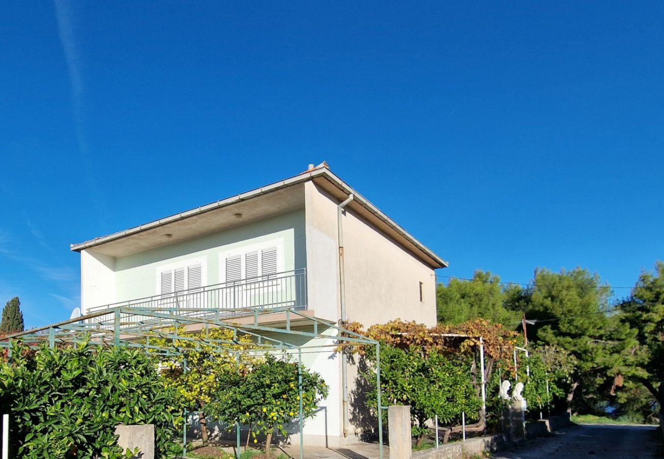Ferienwohnung in Okrug Donji - Ferienwohnung in Okrug Donji mit Meerblick, Terrasse, Klimaanlage, W-LAN (5136-1)