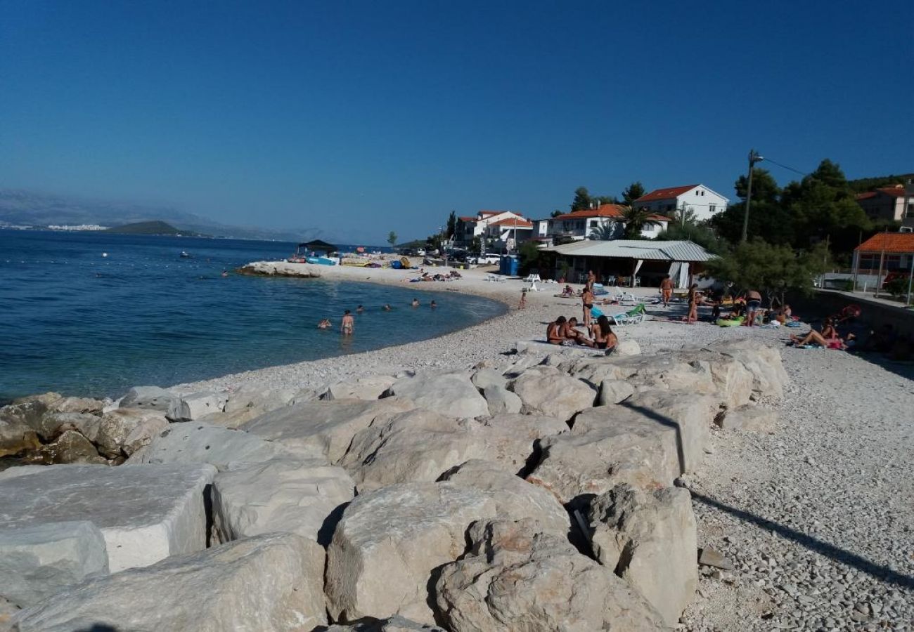 Ferienwohnung in Arbanija - Ferienwohnung in Arbanija mit Meerblick, Balkon, Klimaanlage, W-LAN (5138-1)