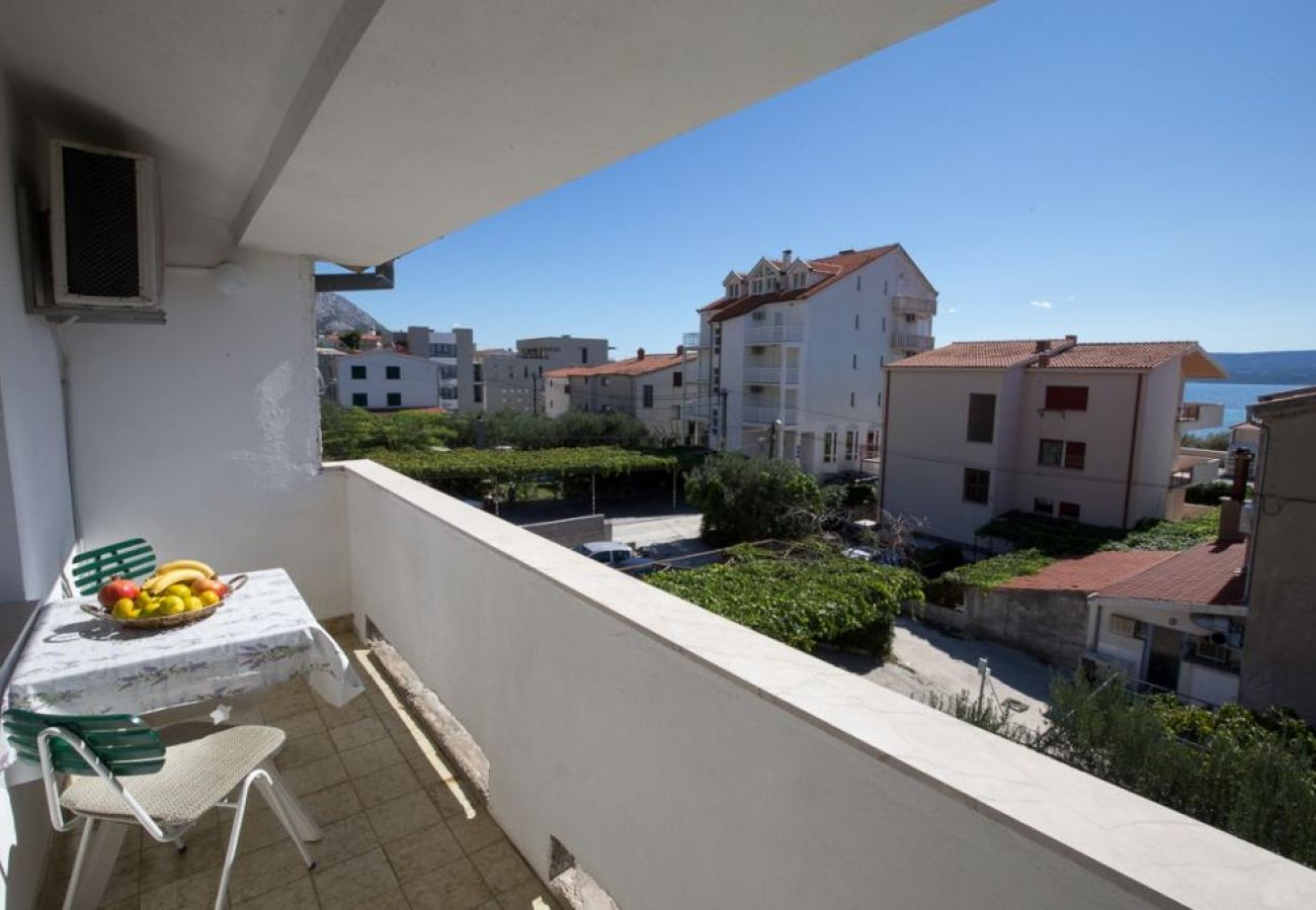 Ferienwohnung in Duce - Ferienwohnung in Duće mit Meerblick, Balkon, Klimaanlage, W-LAN (5146-1)